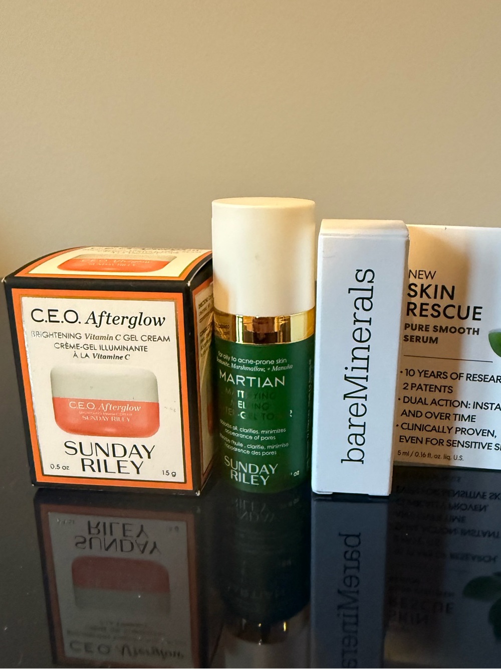 Sunday Riley/Bare Minerals Travel Bundle